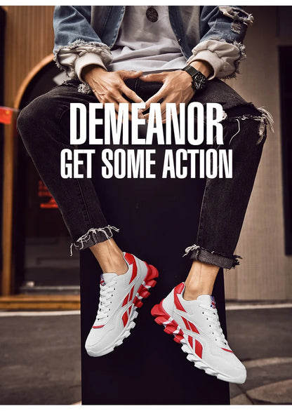 2026 new men's and women's running shoes breathable casual sneakers anti-slip vibration comfortable walking shoes 38-46