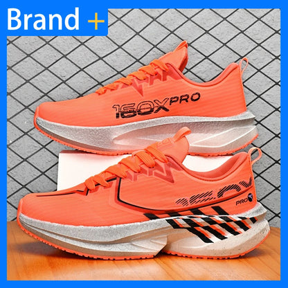 Mens Sports Shoes New Marathon Casual Sports Lightweight Running Shoes Youth Comfortable Mesh Cushioning Outdoor Fitness Shoes