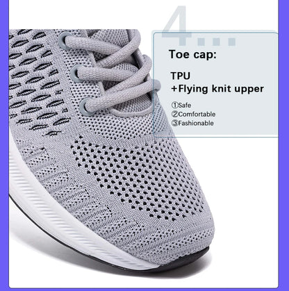 Baasploa Men Running Sneakers Brand Casual Lightweight Designer Mesh Jogging Shoes Male Breathable Lace-Up Sports Walking Shoes