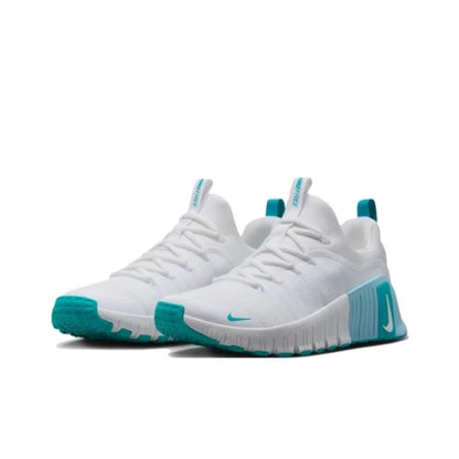 Nike Free Metcon 6 White Glacier Blue Dusty Cactus Women's FJ7126-107
