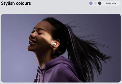 Xiaomi Redmi Buds 6 Pro Wireless Bluetooth Earphones – Hi-Res LDAC, 55dB Active Noise Cancelling ANC Earbuds with Microphone