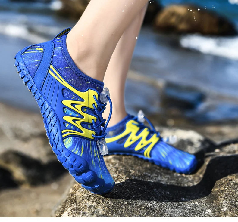 Children Swimming Water Shoes Quick Dry Beach Aqua Shoe Boy Girl Barefoot Sports Wading Sneakers Kids Diving Fishing Surf Sandal