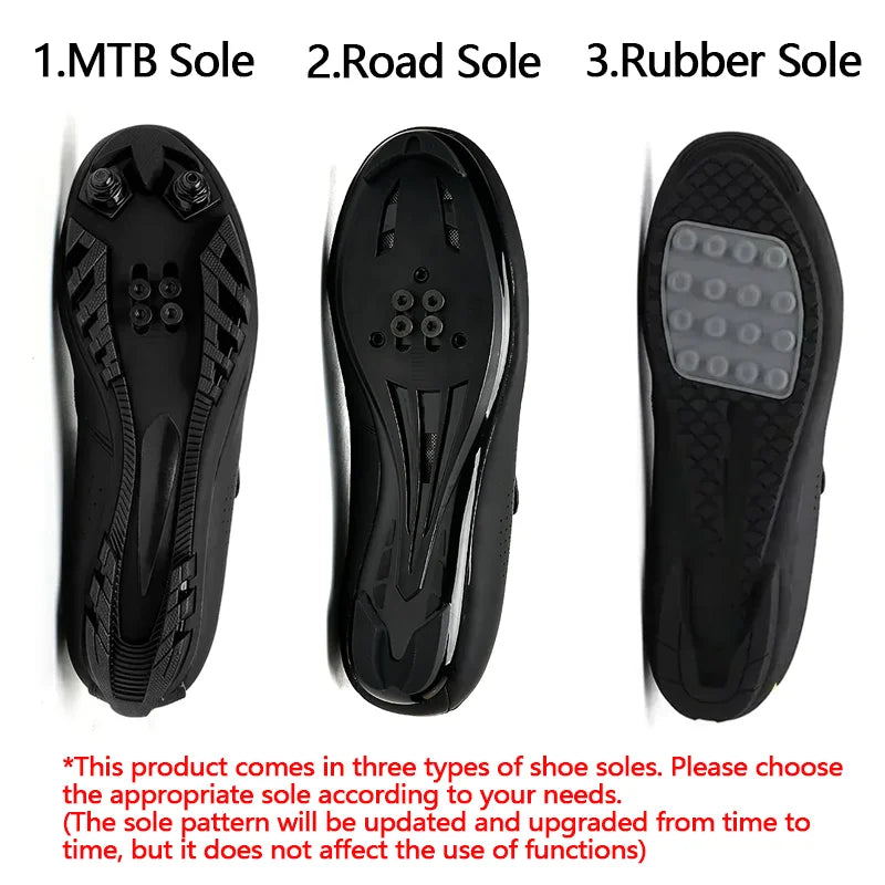 Men Cycling Shoes Suitable for Mountain Sports Pedal Self-Locking Women MTB Cycling Shoes Breathable Cycling Shoes