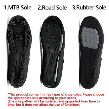Men Cycling Shoes Suitable for Mountain Sports Pedal Self-Locking Women MTB Cycling Shoes Breathable Cycling Shoes
