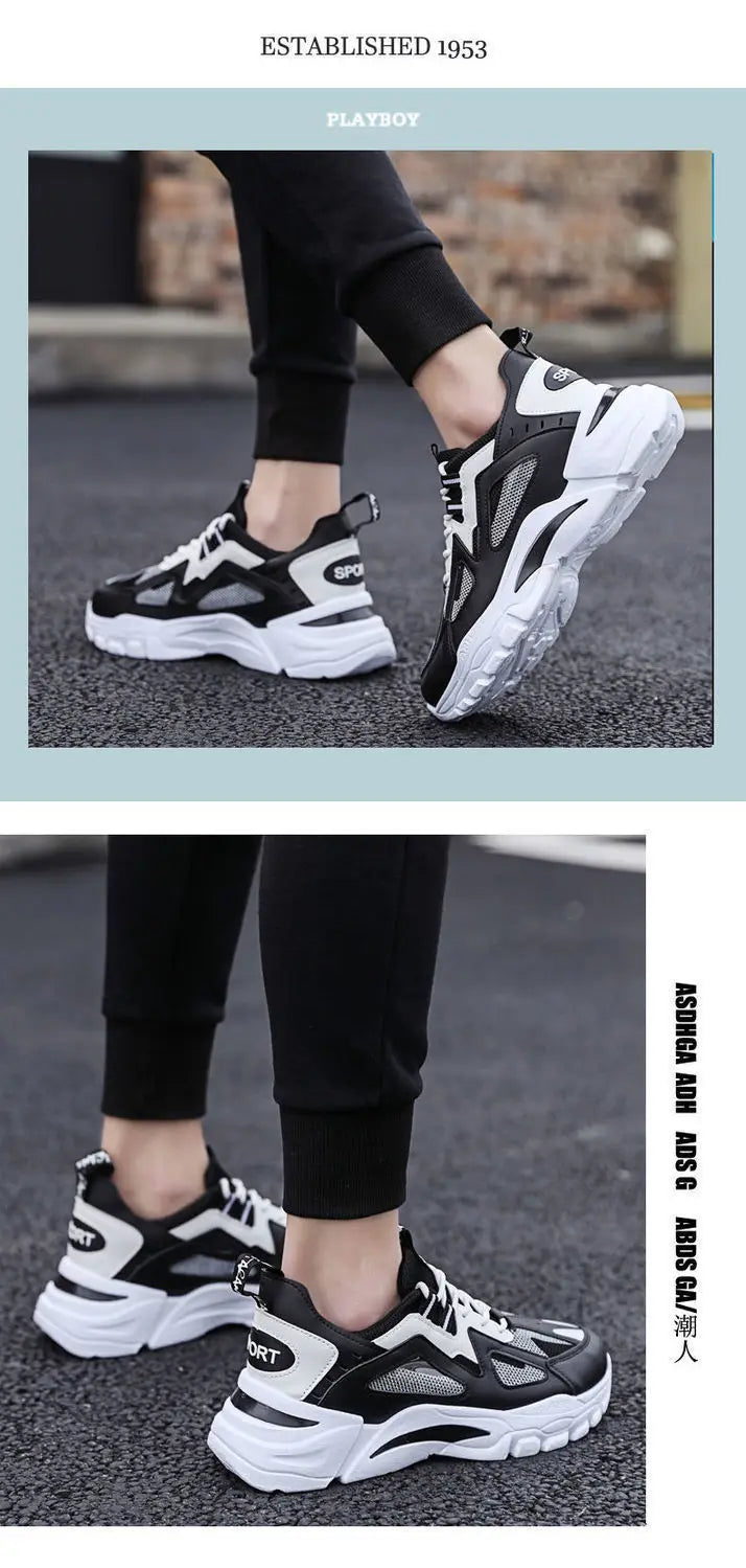 Men's new outdoor casual shoes fashionable sports shoes lightweight comfortable breathable men's shoes