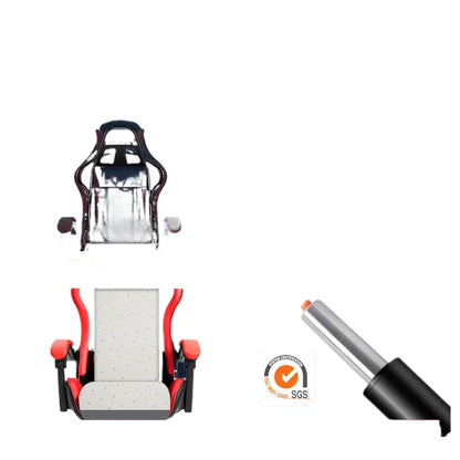 Ergonomic Gaming Chair for Computer Desk with Lumbar Support, High Back Mesh Reclining PC Chair, Adjustable Armrests for Office & Home