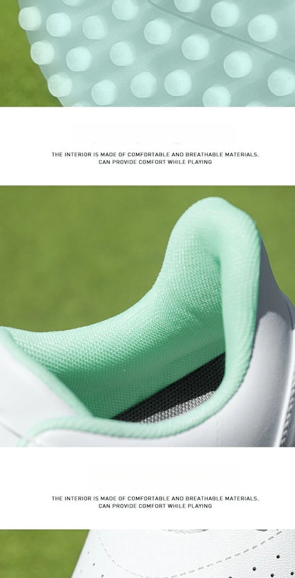 PGM Women Golf Shoes Summer Breathable Knob Shoelaces Height Increase Anti Slip Korean Outdoor Sports Sneakers XZ417