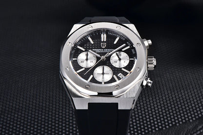 PAGANI DESIGN 2026 New VK63 Men's Business Quartz Watch Sapphire Stainless Steel 20Bar Waterproof Sports Chronometer Code Watch