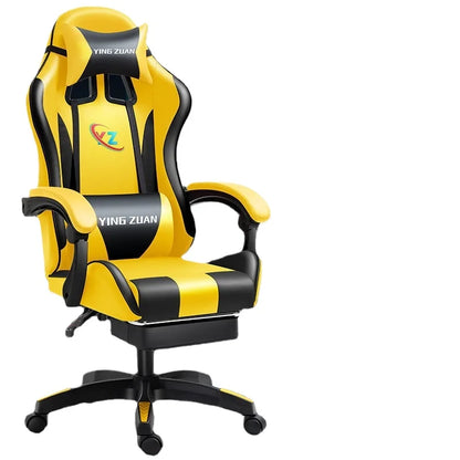 Ergonomic Gaming Chair for Computer Desk with Lumbar Support, High Back Mesh Reclining PC Chair, Adjustable Armrests for Office & Home