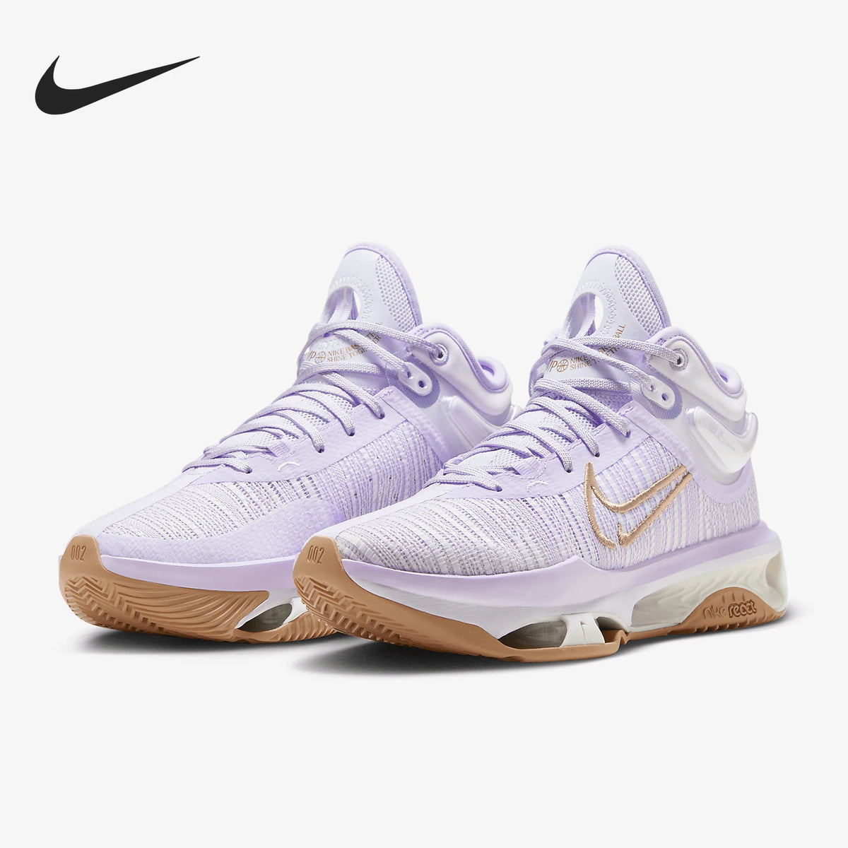 Nike genuine 2024 New Men's Cushioning Breathable Mid-top Basketball Shoes DJ9432-500