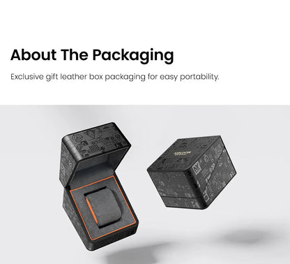 Automatikus mechanikus óra férfi acélból Case Shape: Kerek Case