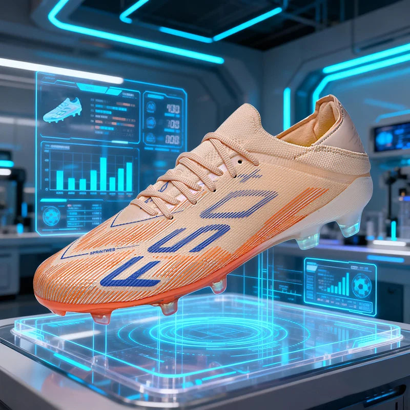 New Men Football Boots Non-Slip Match Grass Cleats High-top High-quality Soccer Shoes Futsal Sneakers Indoor Hot-selling Outdoor