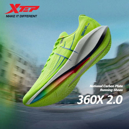 Xtep 360X 2.0 profesionální maratonské běžecké boty, pánské závodní sportovní tréninkové boty s karbonovou deskou a tlumením nárazů 975219110035