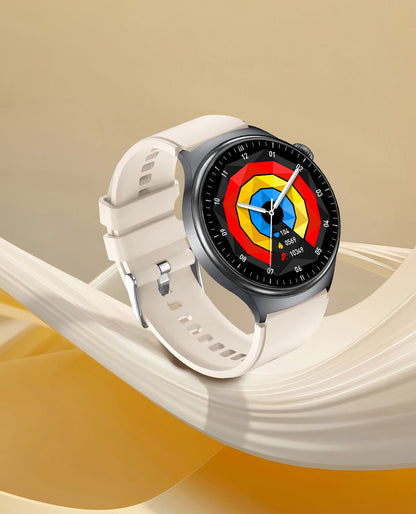 2026 AI Health Smartwatch ECG + PPG, Blood Pressure, Uric Acid & Body Fat Monitoring, AMOLED Display & Bluetooth Calling