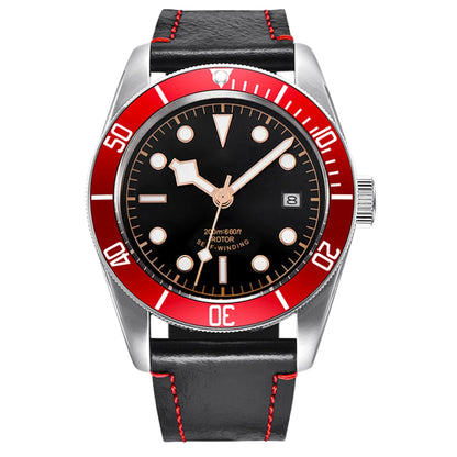 Luxury Customizable Logo Waterproof Japan nh35 Automatic Mechanical Wristwatch Full Steel Sapphire Men Watch Dress Male Clock