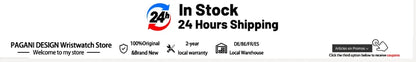 PAGANI DESIGN 2026 New 32MM Women's Wristwatch Elegant Luxury Quartz Watch For Women Fashion Waterproof Watches Sapphire Clock
