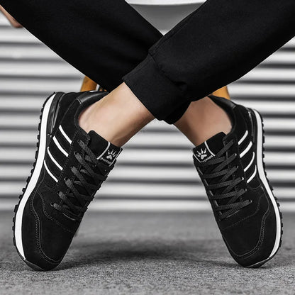 2025 New High Quality Men's Sneakers, Leather Casual Shoes, Autumn Breathable Men Shoes, Male Flat Shoe, Men's Casual Shoes