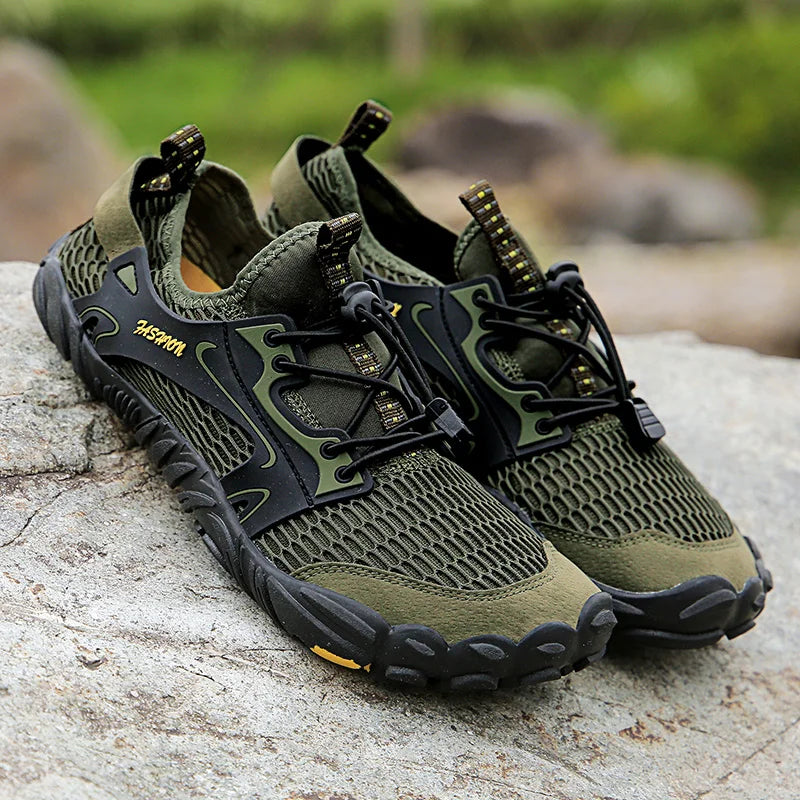 Water Shoes for Men Trekking Hiking Shoes Drainage Beach Aqua Shoe Quick Dry Swim Barefoot Sandal Diving Fishing Surfing Sneaker