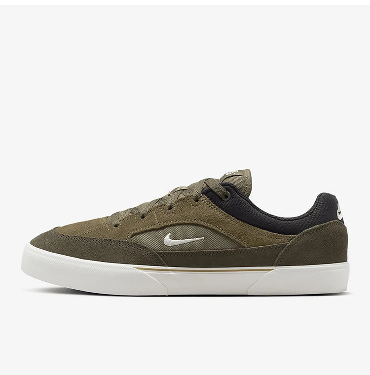 Nike Authentic SB Malor Men's Low-Top Lace-Up Wear-Resistant Sports Sneakers FV6064-100