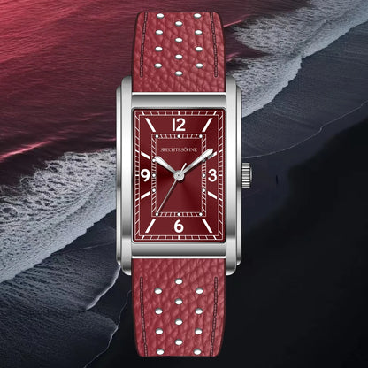 2025 New High Quaity 27MM Specht & Söhne Square Men's Watch Sweep VH31 Movt Steel Reloj Hombre Sapphire Crystal Waterproof