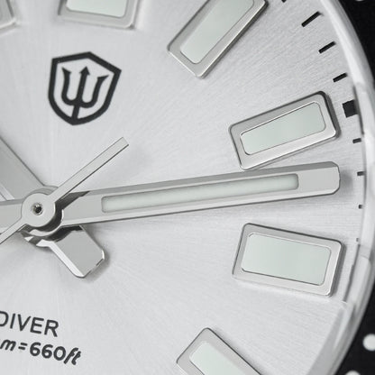 WATCHDIVES WD1965 V2 Men’s Luxury Dive Watch VH31 Quartz, Sapphire Crystal, Stainless Steel & 200M Water Resistant