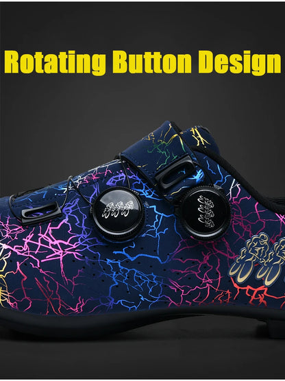 Professional Cycling Shoes Road Bike Men Racing Contest Self-Locking Speed Bicycle Sneakers Women Spd Cleats Cycling Footwear
