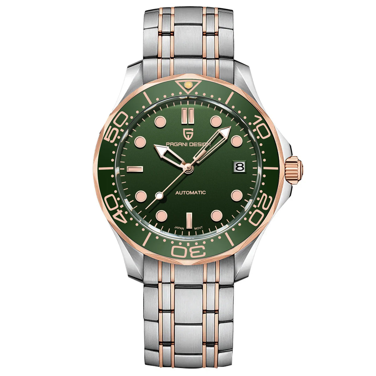 PAGANI DESIGN Men Watches 2026 New 007 Retro Luxury Automatic Watch For Men Mechanical Wristwatch Men Stainless steel Waterproof