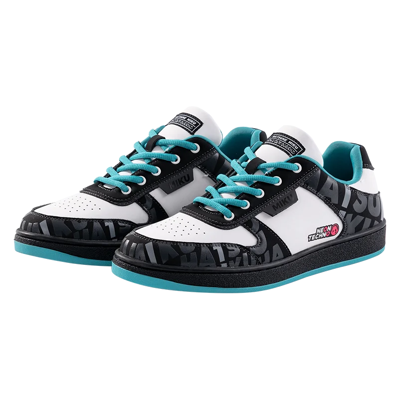 Moeyu Hatsune Miku Shoes for Women Men Vocaloid Cosplay Anime Man Sneakers Tennis Lace Up Sport Athletic Running Casual Shoes