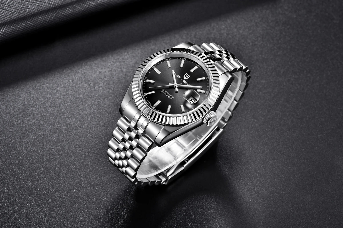 2026 New PAGANI DESIGN Watches Luxury Gold And Silver Mechanical Watches For Men Stainless Steel Sapphire Mirror Automatic Watch