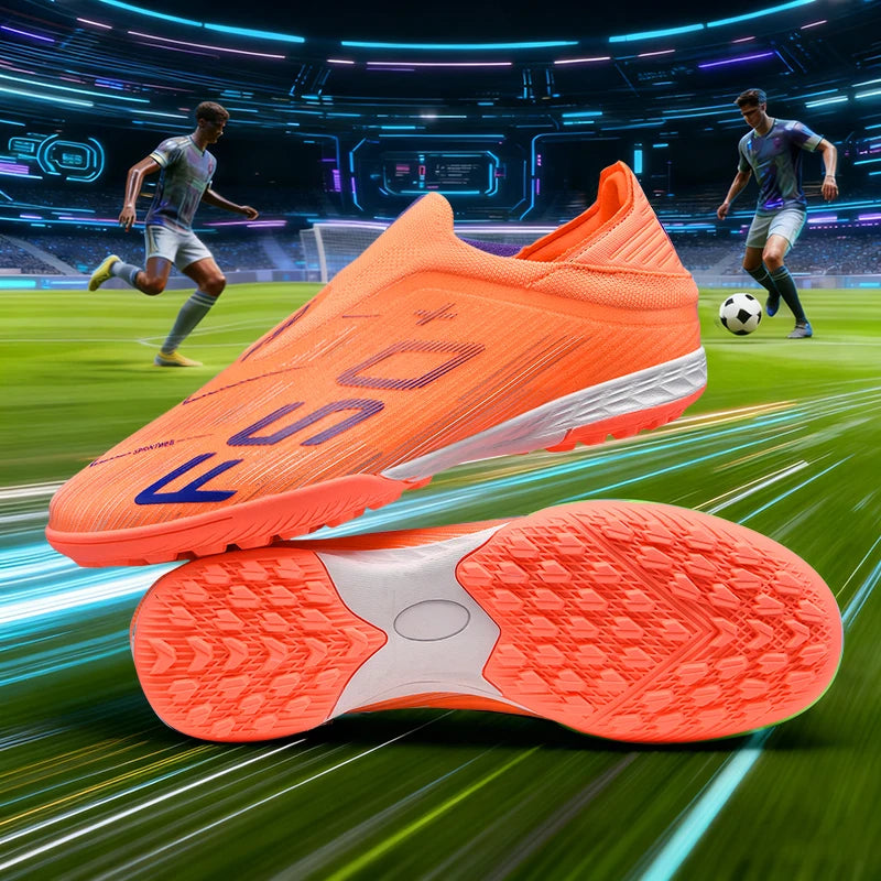 New Men's Football Boots Turf Comfortable Cleats Futsal Non Slip Soccer Shoes Sport Ultralight Fg Grass Indoor Adult Non-Slip