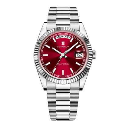 Reloj de lujo Corgeut de 36MM para hombre ST1644, reloj de pulsera mecánico automático con cristal de zafiro, relógio masculino 10BAR, para natación y vestir