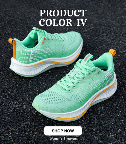 Baasploa Women Carbon Plate Running Shoes Outdoor Professional Cushioning Jogging Sneakers Female Casual Breathable Sports Shoes