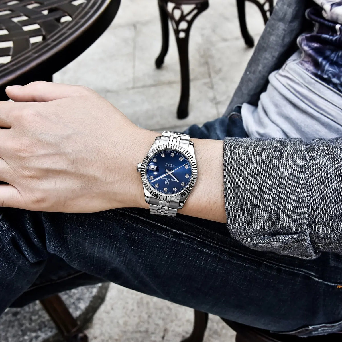 2026 New PAGANI DESIGN Watches Luxury Gold And Silver Mechanical Watches For Men Stainless Steel Sapphire Mirror Automatic Watch