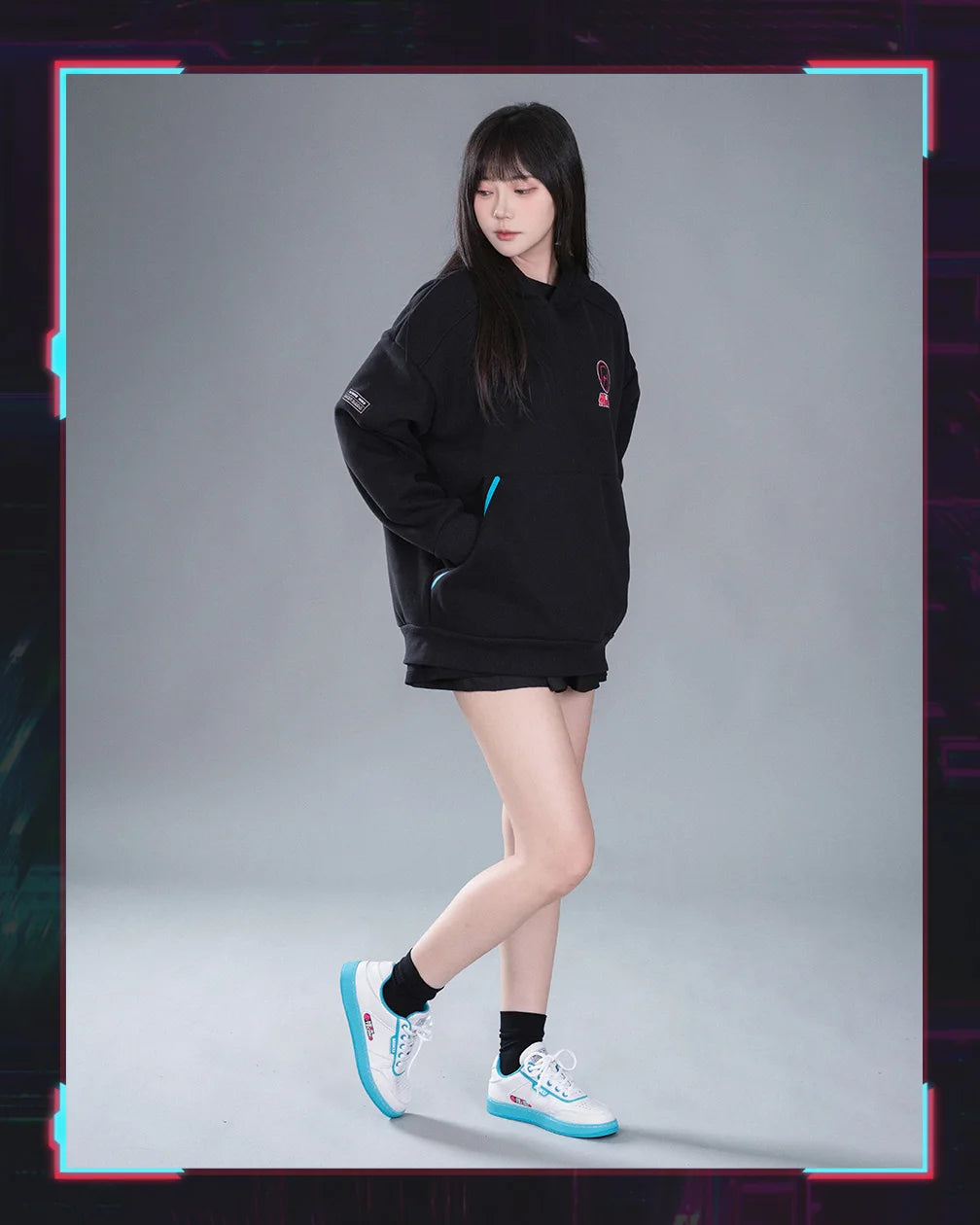 Moeyu Hatsune Miku Shoes for Women Men Vocaloid Cosplay Anime Man Sneakers Tennis Lace Up Sport Athletic Running Casual Shoes
