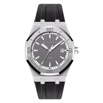 Specht & Sohne New 40mm Men Automatic Mechanical Watches Men Luxury Stainless Steel Watch Rubber Relogio Masculino Waterproof