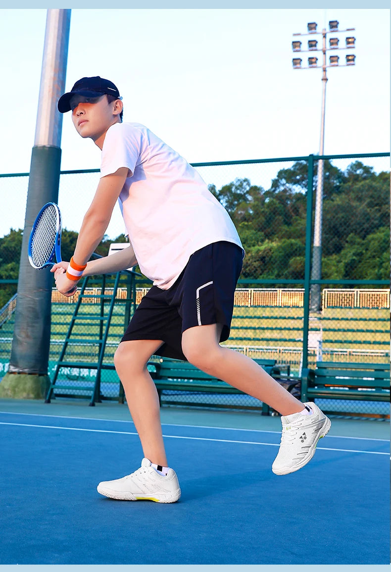 New Professional Badminton Shoes Sneakers Mens Breathable Anti-slip Tennis Sport Shoes for Men Women Training Sneakers