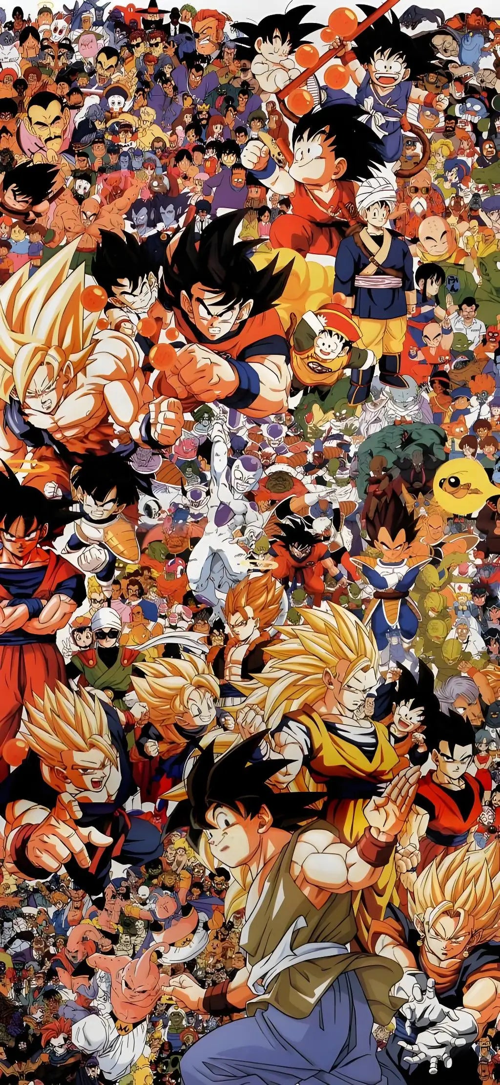 Dragon Ball Anime Super Saiyan 3 Co Branded Cotton T-shirt Men and Women's New Summer Street Loose Casual Large Short Sleeve Top
