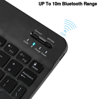 10inch Backlight Bluetooth Keyboard Mouse For IOS Android Windows,Backlit Keyboard For iPad,Wireless Teclado For Samsung Tablet