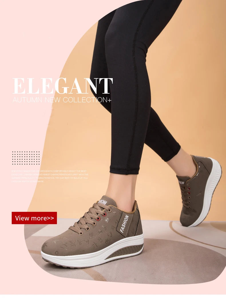 Women Sneakers Fashion Women Vulcanized Shoes High Quality Flats Shoes for Women Walking Platform Plus Size Zapatillas Mujer
