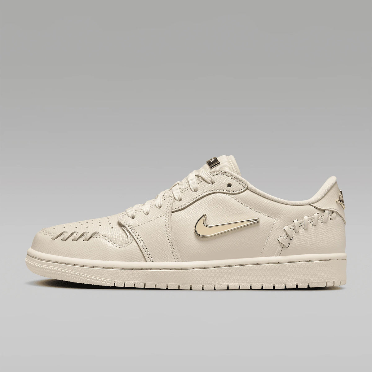 Nike Authentic Air Jordan 1 MM Low Small Gold Hook Women's Sneakers FN5032-200