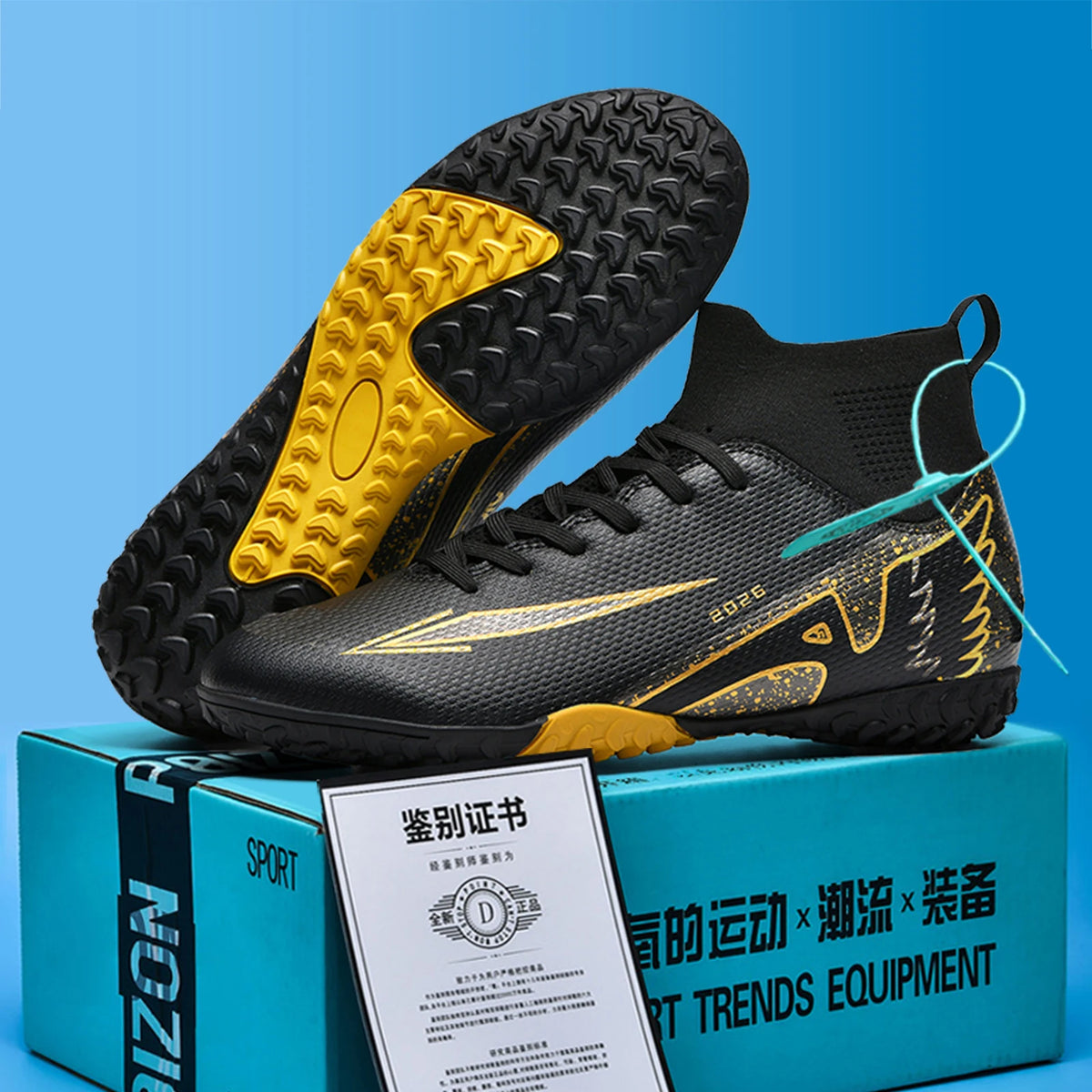 Professional Football Boots Man Soccer Shoes Adult's Society Football Cleat Ultralight Training Soccer Outdoor Sports Sneakers