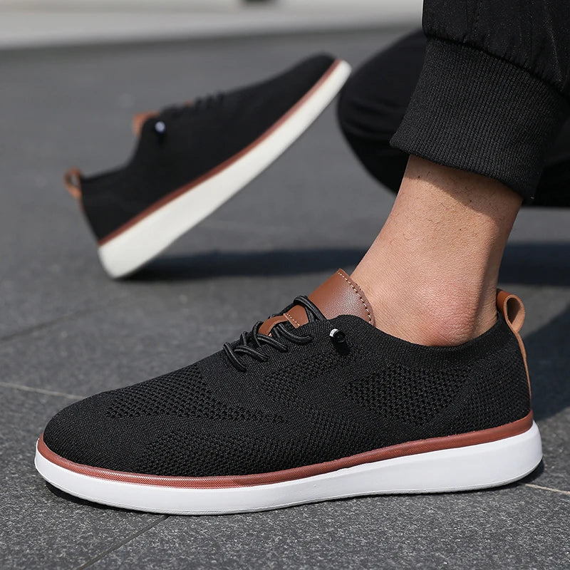 Men's Sliding Shoes Mesh Sports Shoe Loafers, Anti Slip Shoe Low Cut Casual Shoes Casual Sports Bestseller Designer Shoes 2025