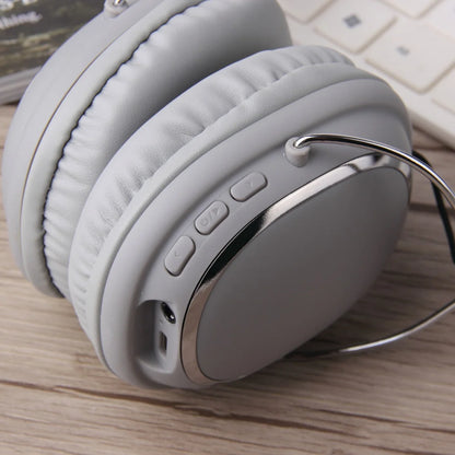 SODO SD-1004 Wireless Bluetooth 5.3 Headphones, Foldable HiFi Stereo Over-Ear Headphones with Mic, 40mm Driver, TF Card & FM Radio