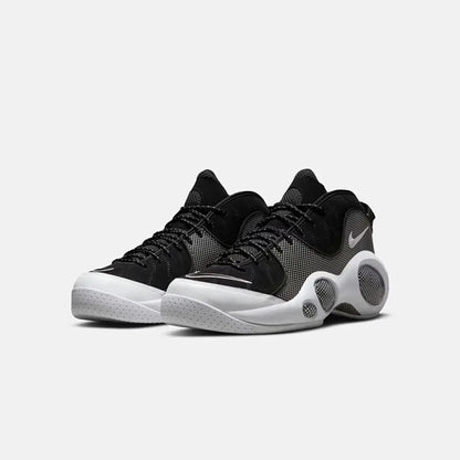 Nike Casual Men's Shoes Air Zoom Flight95 Basketball Shoes Black & White Big Eyes DM0523-001