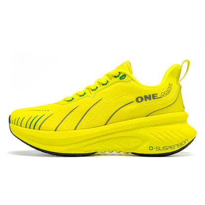 ONEMIX nové tlumicí běžecké boty pro muže, vhodné pro těžší běžce, šněrovací sportovní dámské neklouzavé outdoorové atletické pánské tenisky
