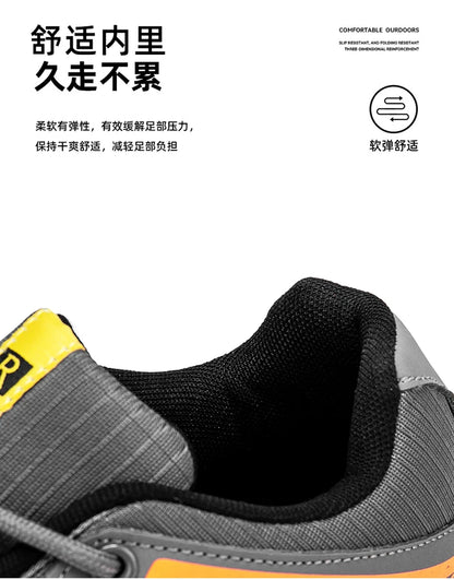 New Outdoor Men's Shoes Men's Anti Slip mountaineering Shoes Travel Hiking Adventure Footwear Fashionable Casual Sneaker