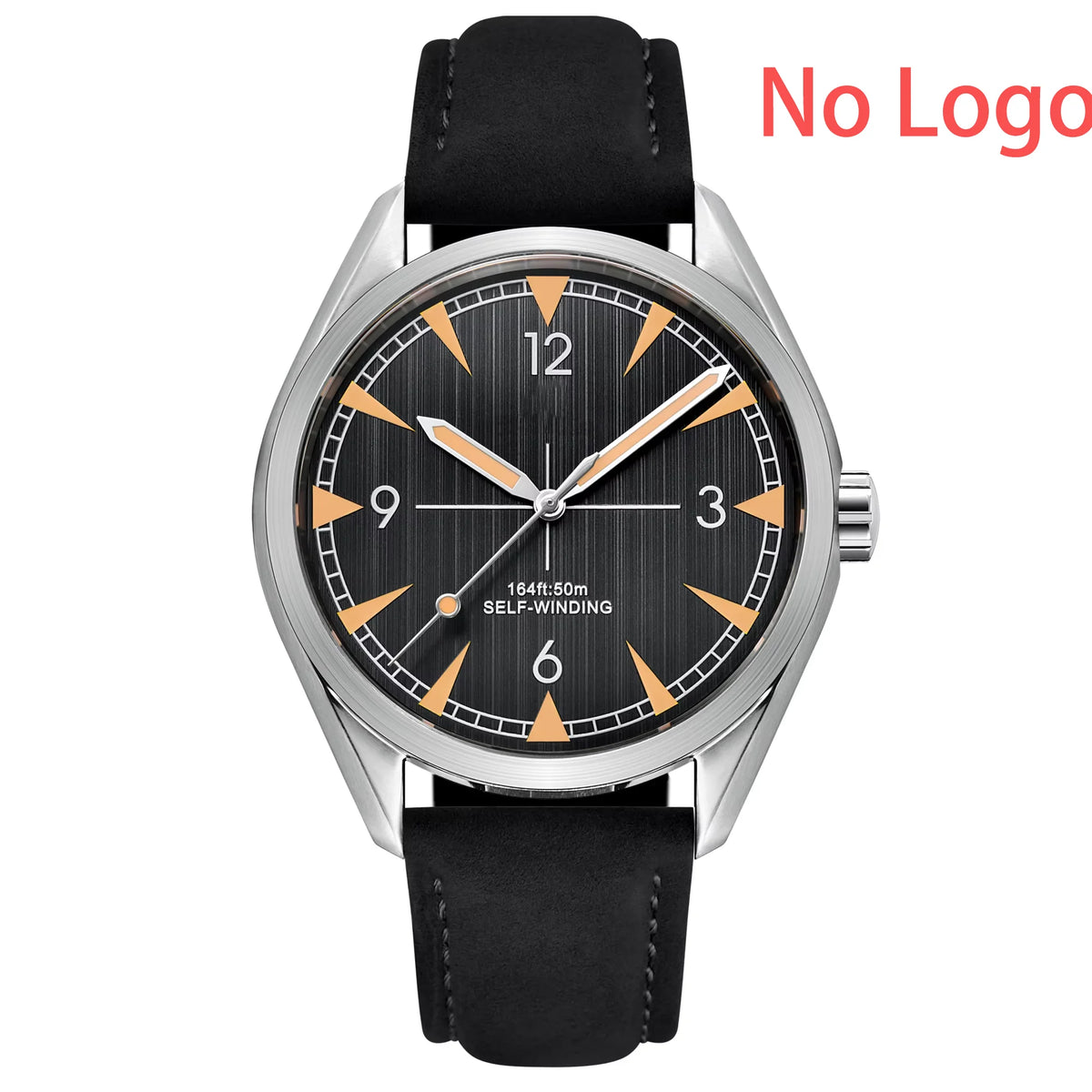 CORGEUT NH35/MIYOTA 8215 watches man Cattle Belt Automatic Mechanical Sapphire Glass Watches Fashion Casual Sports watches