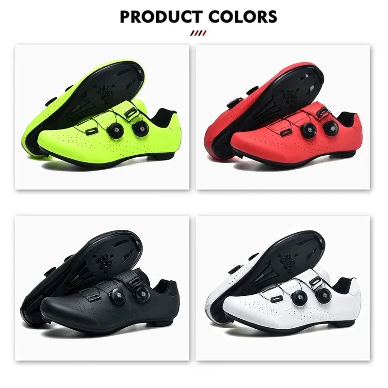 Professional Mountain Bike Cycling Shoes MTB Flat Cleat SPD Shoes Outdoor Self-Locking Big Size 47 Racing Bicycle Sneakers Men