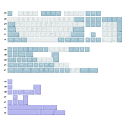 KBDiy 174 Keys Retro GMK GMK Hammerhead Dark PBT Keycap Double Shot Cherry Profile Key Caps For MX Switches Mechanical Keyboard