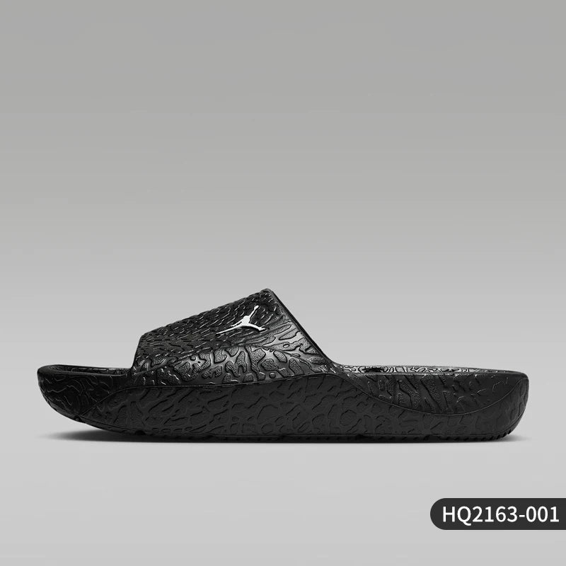 Nike Genuine Jordan Men's Crack Texture Bath Sandals HQ2163-001